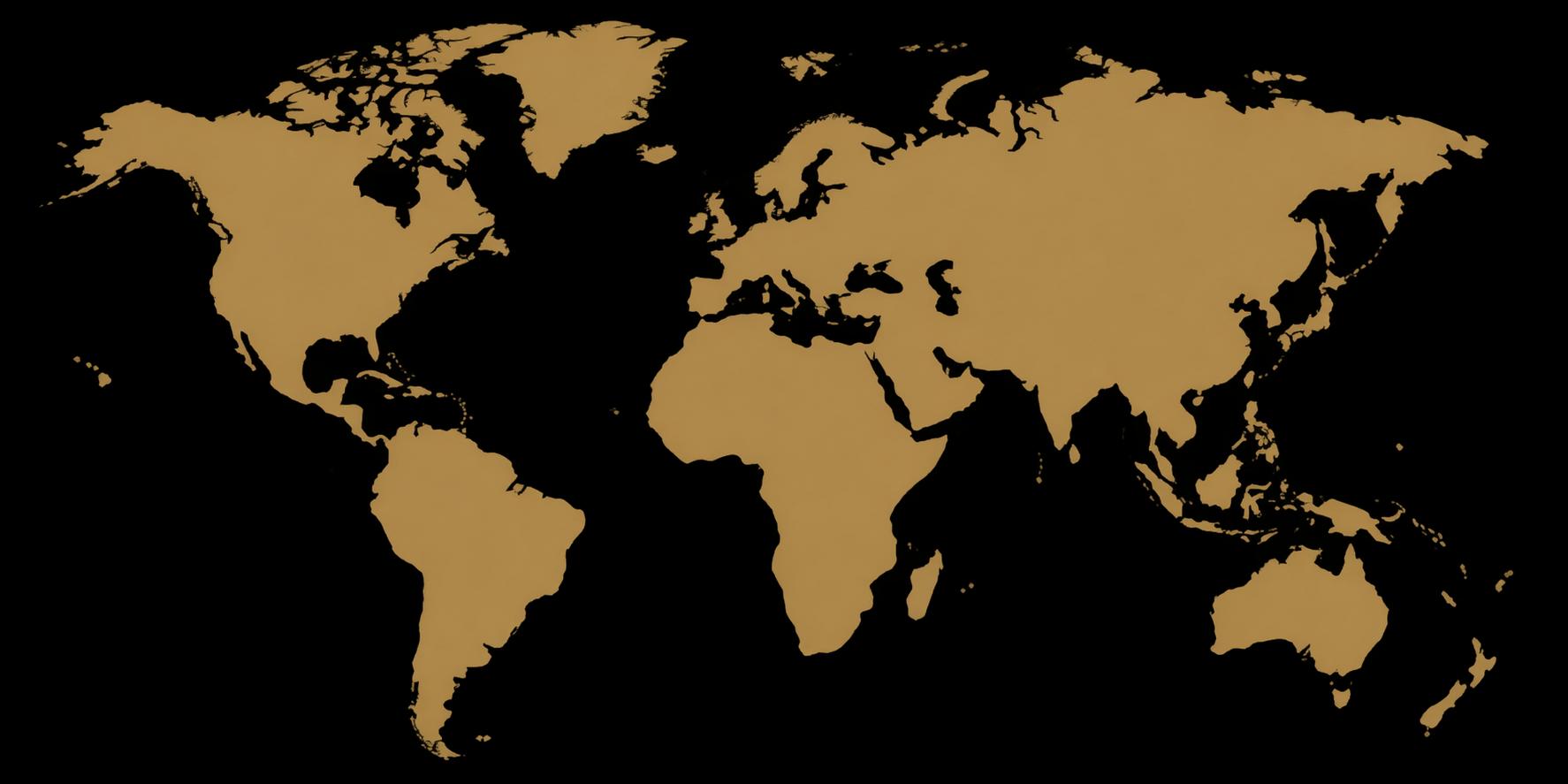 World map showing the CLP Petroleum Energy international network